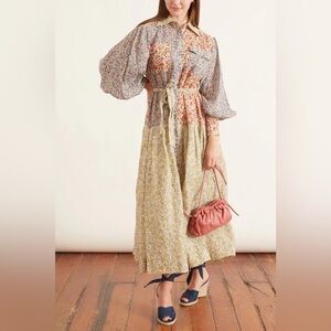 Alemais Floral Lucia Maxi Dress